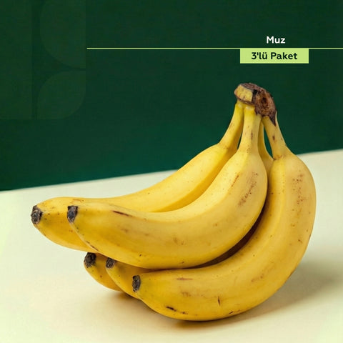 Muz 500 Gr Paket 3 'Lü