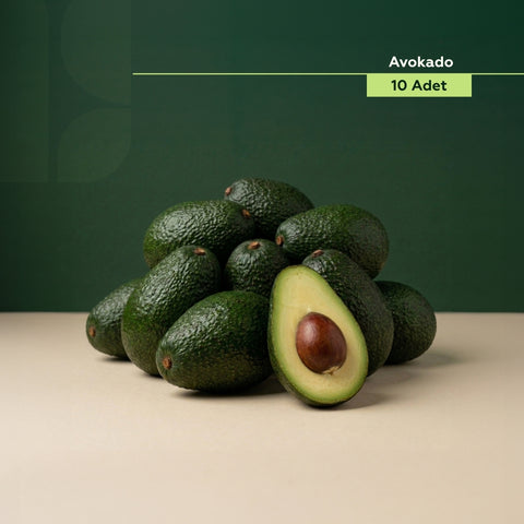 Avokado 10 Adet (100-140 Gr Üstü)