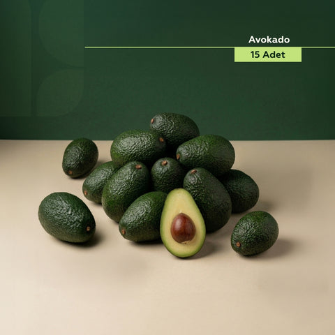 Avokado 15 Adet (100-140 Gr Üstü)