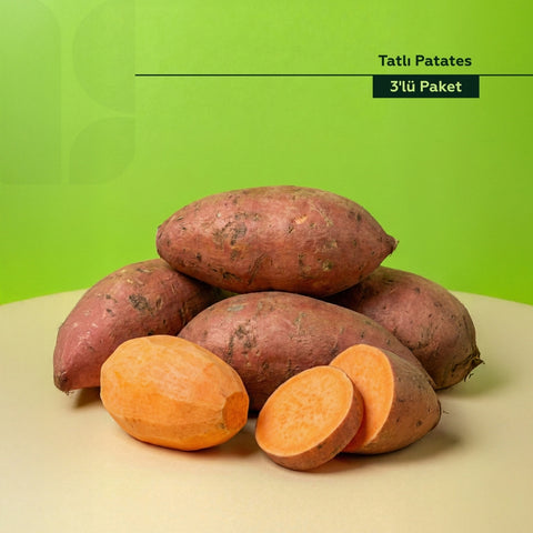 Tatlı Patates 500 Gram 3'Lü Paket