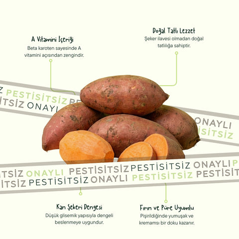 Tatlı Patates 500 Gram 3'Lü Paket