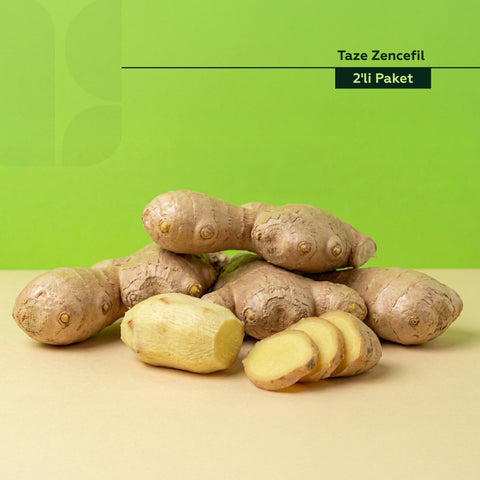 Zencefil 500 Gr 2'Li Paket