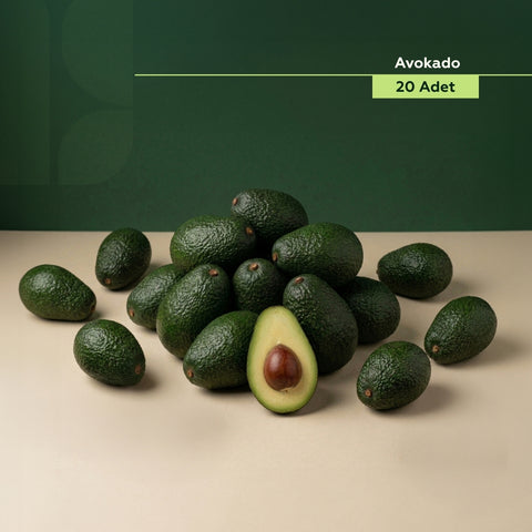 Avokado 20 Adet (100-140 Gr Üstü)