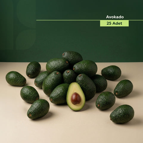 Avokado 25 Adet (100-140 Gr Üstü)