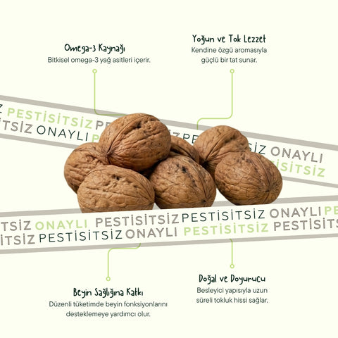 Kabuklu Ceviz 500 Gr